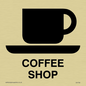DV758: coffee shop sign