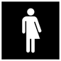 DV7637: Non-gender specific in black panel