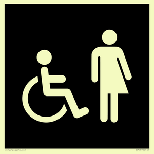 DV7638: Disabled and Non-gender specific in black panel