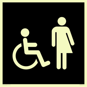 DV7638: Disabled and Non-gender specific in black panel