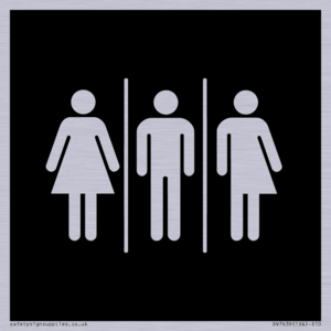 DV7639: Female, Male and Non-gender specific in black panel