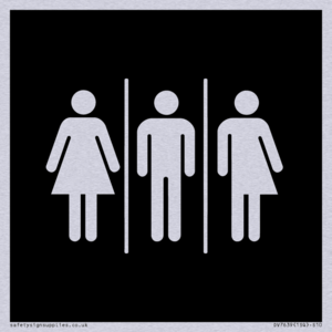 DV7639: Female, Male and Non-gender specific in black panel