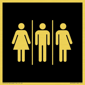 DV7639: Female, Male and Non-gender specific in black panel