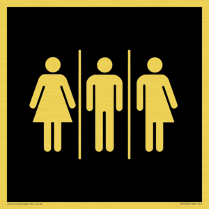 DV7639: Female, Male and Non-gender specific in black panel