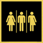 DV7639: Female, Male and Non-gender specific in black panel