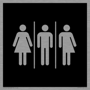 DV7639: Female, Male and Non-gender specific in black panel