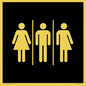 DV7639: Female, Male and Non-gender specific in black panel