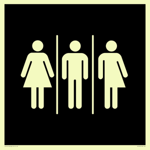 DV7639: Female, Male and Non-gender specific in black panel