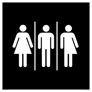 DV7639: Female, Male and Non-gender specific in black panel