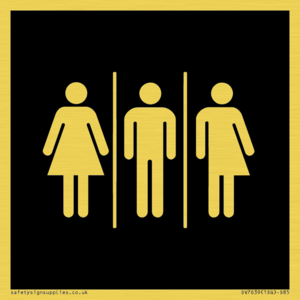 DV7639: Female, Male and Non-gender specific in black panel