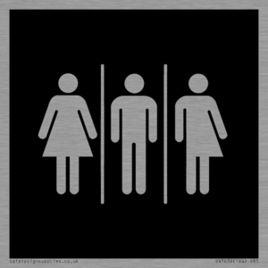 DV7639: Female, Male and Non-gender specific in black panel