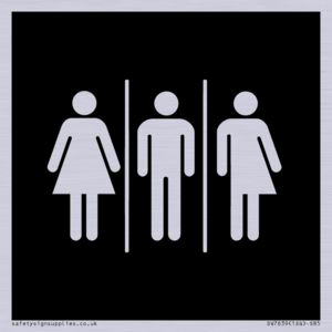 DV7639: Female, Male and Non-gender specific in black panel