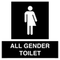DV7699: Non-gender specific in black panel