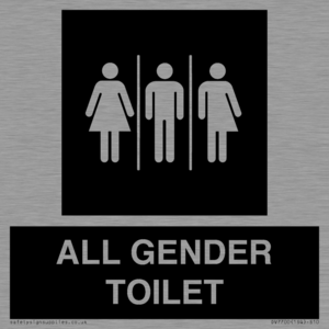 DV7700: Female, Male and Non-gender specific in black panel