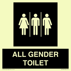DV7700: Female, Male and Non-gender specific in black panel