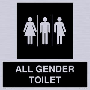 DV7700: Female, Male and Non-gender specific in black panel