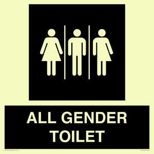 DV7700: Female, Male and Non-gender specific in black panel