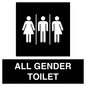 DV7700: Female, Male and Non-gender specific in black panel