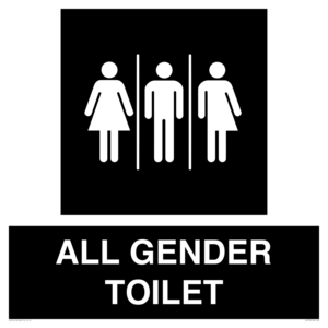 DV7700: Female, Male and Non-gender specific in black panel