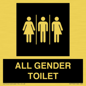 DV7700: Female, Male and Non-gender specific in black panel