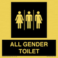 DV7700: Female, Male and Non-gender specific in black panel