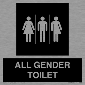 DV7700: Female, Male and Non-gender specific in black panel