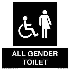 DV7701: Disabled and Non-gender specific in black panel