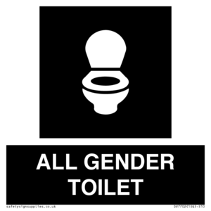 DV7702: WC Toilet in black panel