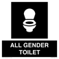 DV7702: WC Toilet in black panel