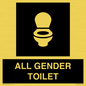 DV7702: WC Toilet in black panel