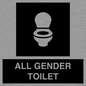 DV7702: WC Toilet in black panel