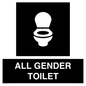 DV7702: WC Toilet in black panel