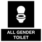 DV7702: WC Toilet in black panel