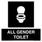 DV7702: WC Toilet in black panel