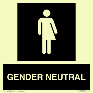 DV7707: Non-gender specific in black panel