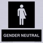 DV7707: Non-gender specific in black panel