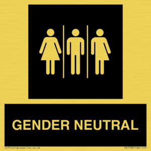 DV7708: Female, Male and Non-gender specific in black panel
