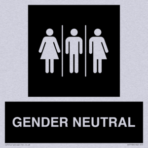 DV7708: Female, Male and Non-gender specific in black panel