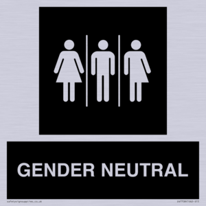 DV7708: Female, Male and Non-gender specific in black panel