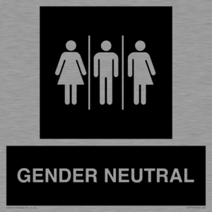 DV7708: Female, Male and Non-gender specific in black panel