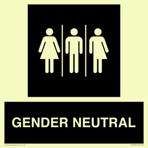 DV7708: Female, Male and Non-gender specific in black panel