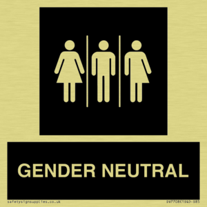 DV7708: Female, Male and Non-gender specific in black panel