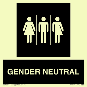 DV7708: Female, Male and Non-gender specific in black panel