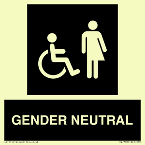 DV7709: Disabled and Non-gender specific in black panel