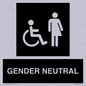 DV7709: Disabled and Non-gender specific in black panel