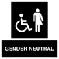 DV7709: Disabled and Non-gender specific in black panel