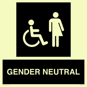 DV7709: Disabled and Non-gender specific in black panel