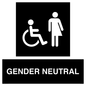 DV7709: Disabled and Non-gender specific in black panel