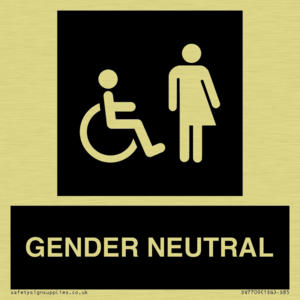 DV7709: Disabled and Non-gender specific in black panel