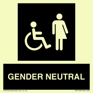 DV7709: Disabled and Non-gender specific in black panel